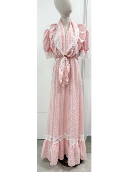 BATA ROMERIA VICHY ROSA 2